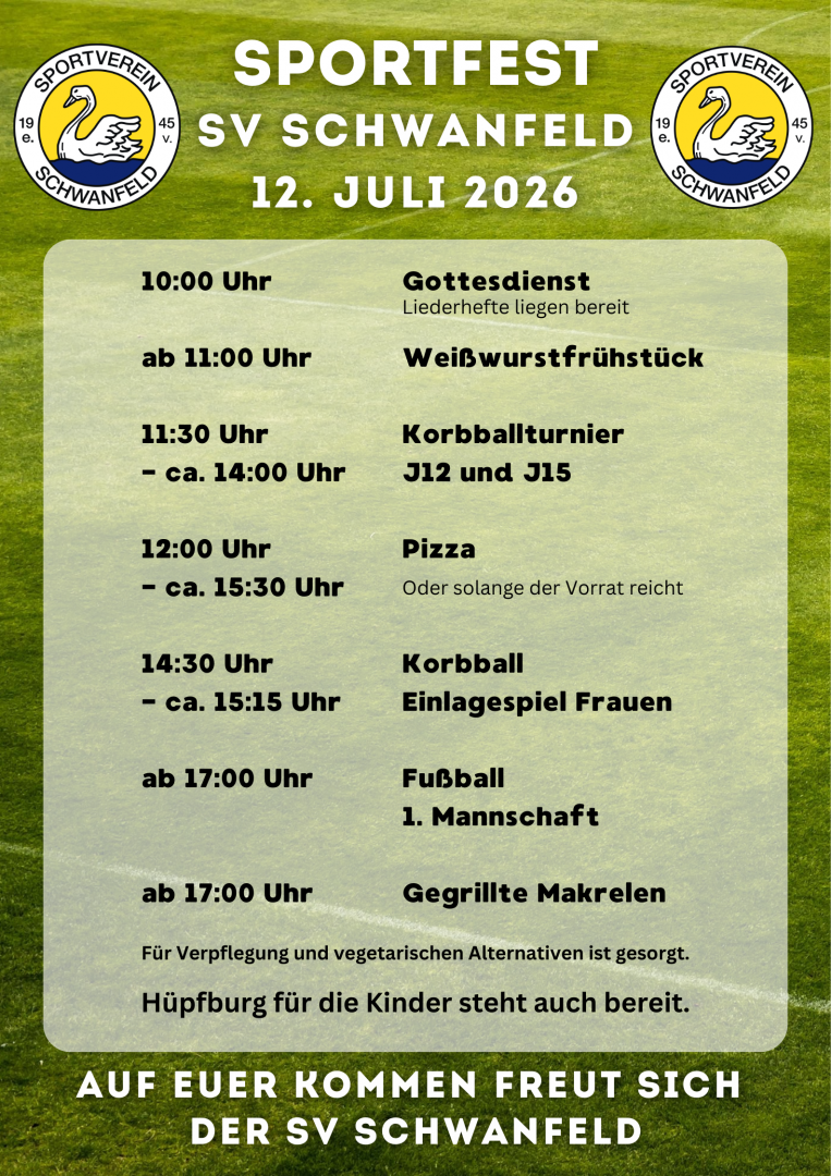 Plakat Sportfest 2026