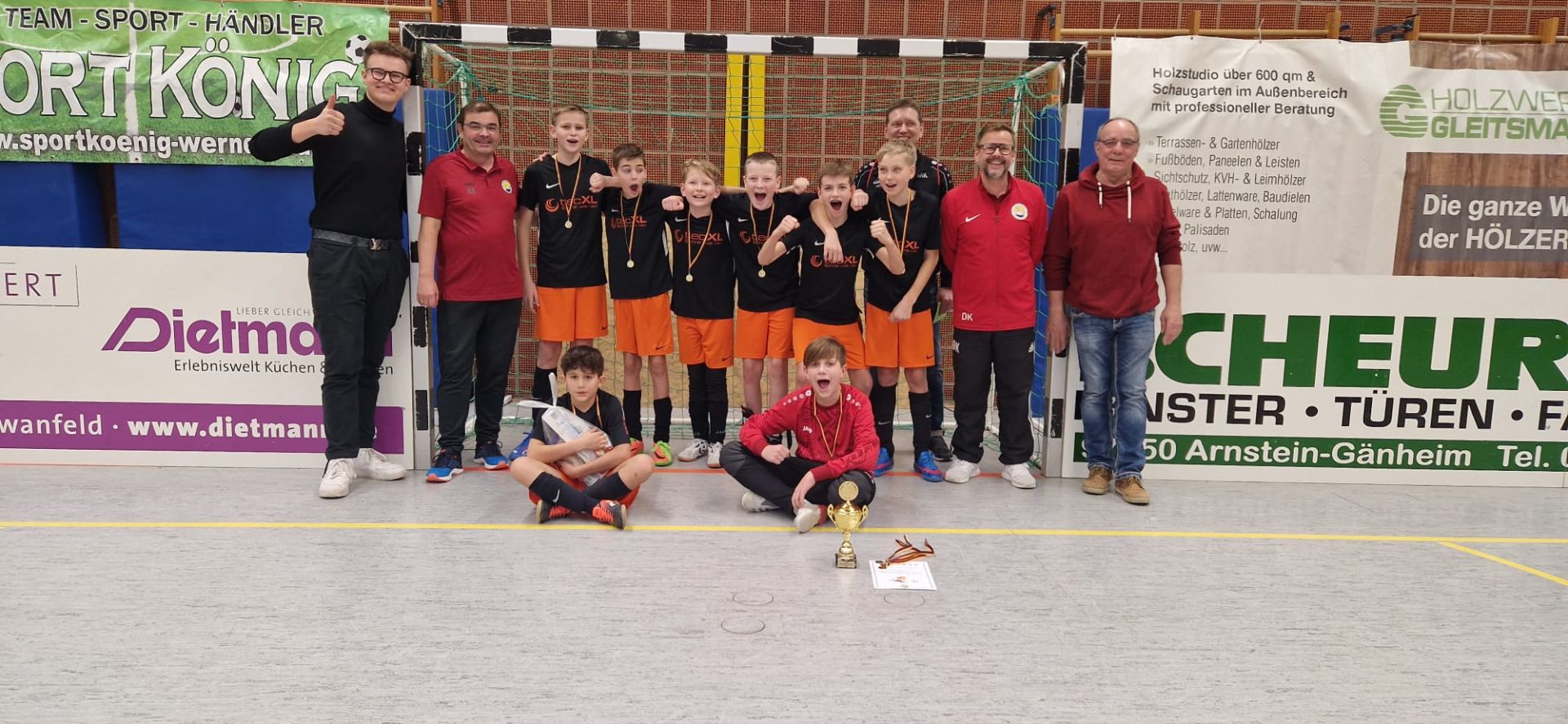 Sieger U-13 Turnier DJK Unterspiesheim