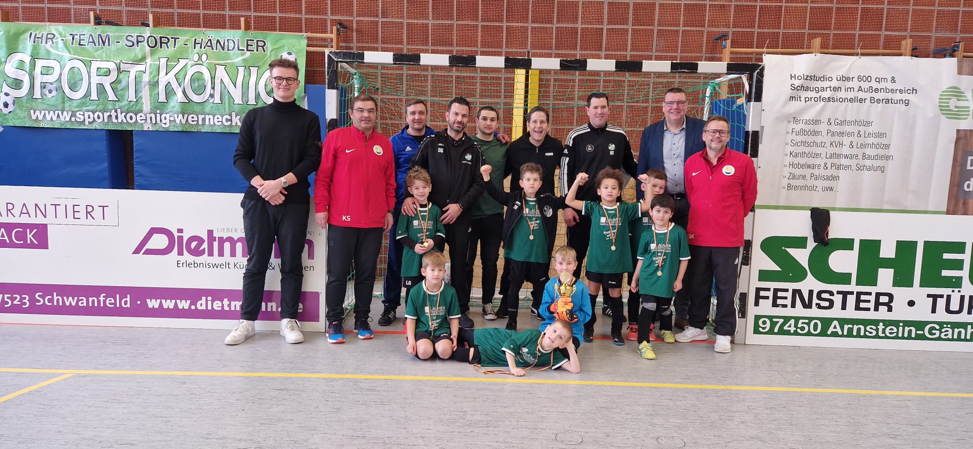 Sieger U-7 Turnier FV Niederwerrn-Oberwerrn